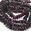 Bead, Garnet (natural), 5mm smooth Heishi, C grade Mohs hardness 6.5-7.5, Sold per 14 inch strand Garnets /???rn?t/ are a group of silicate minerals that have been used since the Bronze Age as gemstones and abrasives. Garnets /???rn?t/ are a group of silicate minerals that have been used since the Bronze Age as gemstones and abrasives.The different species are pyrope, almandine, spessartine, grossular (varieties of which are hessonite or cinnamon-stone and tsavorite), uvarovite and andradite.  